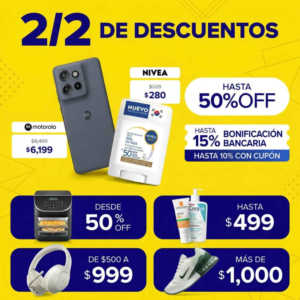 Fechas dobles febrero 2026 en Mercado libre