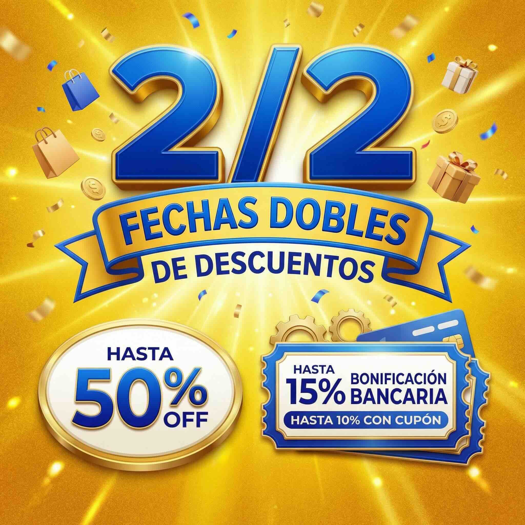 Llegaron las Fechas Dobles 2.2 a Mercado Libre: Lista de Cupones y Bancos (Febrero 2026)