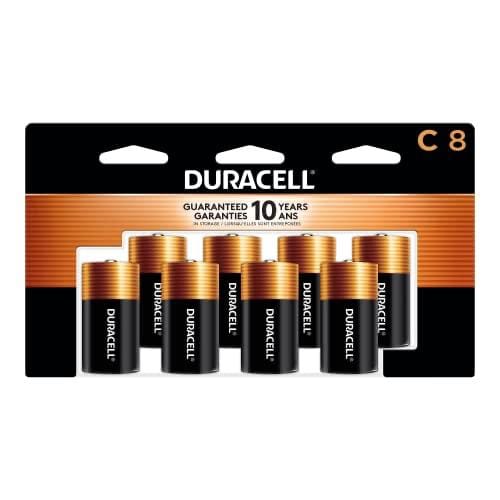 Duracell Baterías alcalinas CopperTop C