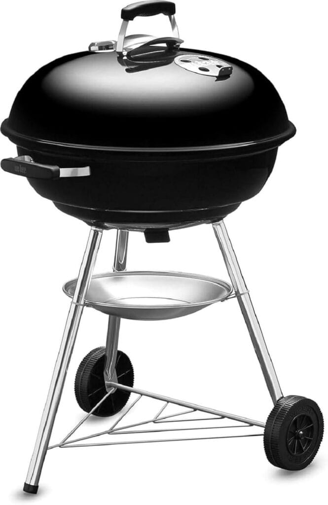 Weber - Asador de carbón Compact Kettle de 22"