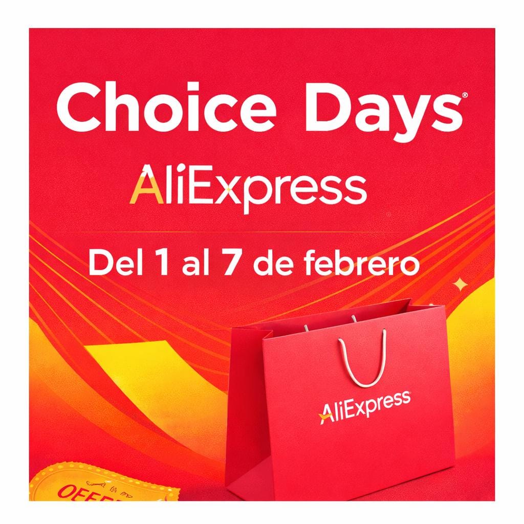 Choice Days de AliExpress: cupones y descuentos del 1 al 7 de febrero