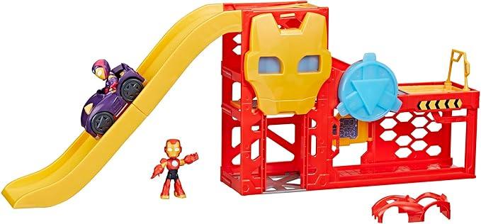 Iron Man and His Awesome Friends Figura de Acción Iron Garaje