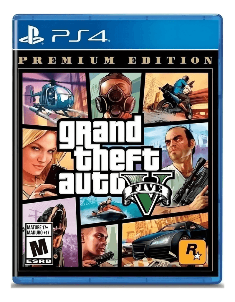 Grand Theft Auto V Premium Ps4 Gta