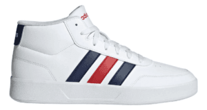 Tenis adidas Casual Breaknet Mid Hombre Blanco Jq5484