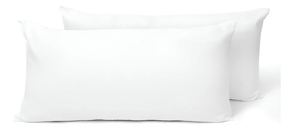 Almohadas 2 Pack King Size Microfibra Media Blancos Azteca. Blanco