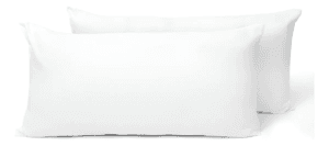 Almohadas 2 Pack King Size Microfibra Media Blancos Azteca. Blanco