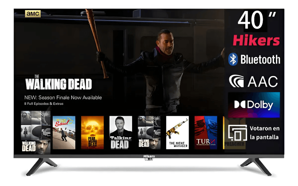 Pantalla Hikers 40 pulgadas FHD Android TV