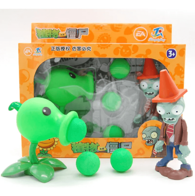 Juguete Cactus Peashooter Plants Vs Zombies