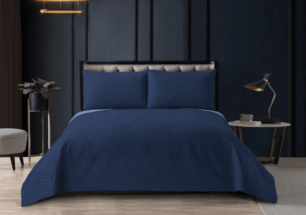 Edredón Ligero Individual Doble Vista 2 Fundas Almohada