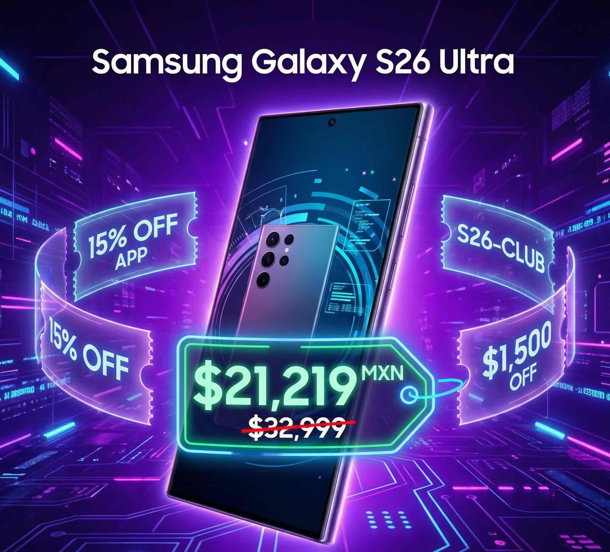Hack de Preventa! Cómo conseguir el Galaxy S26 Ultra por $21,219 (Guía Samsung y Amazon)