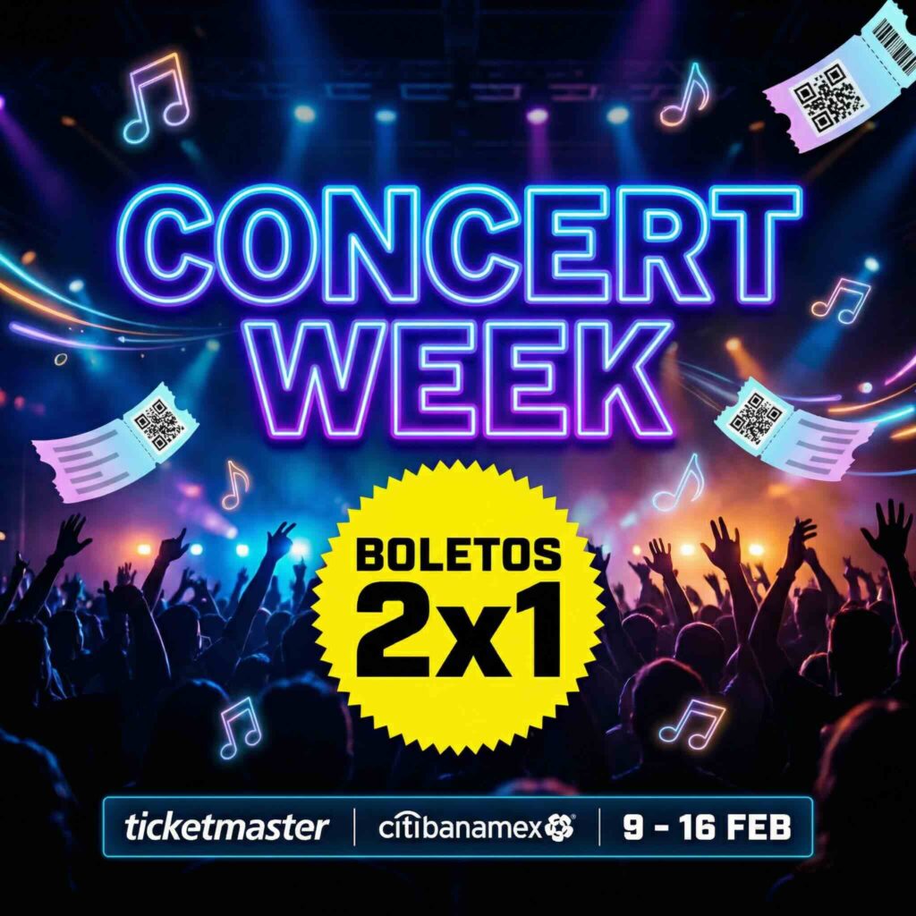 Concert Week Ticketmaster Febrerro 2026