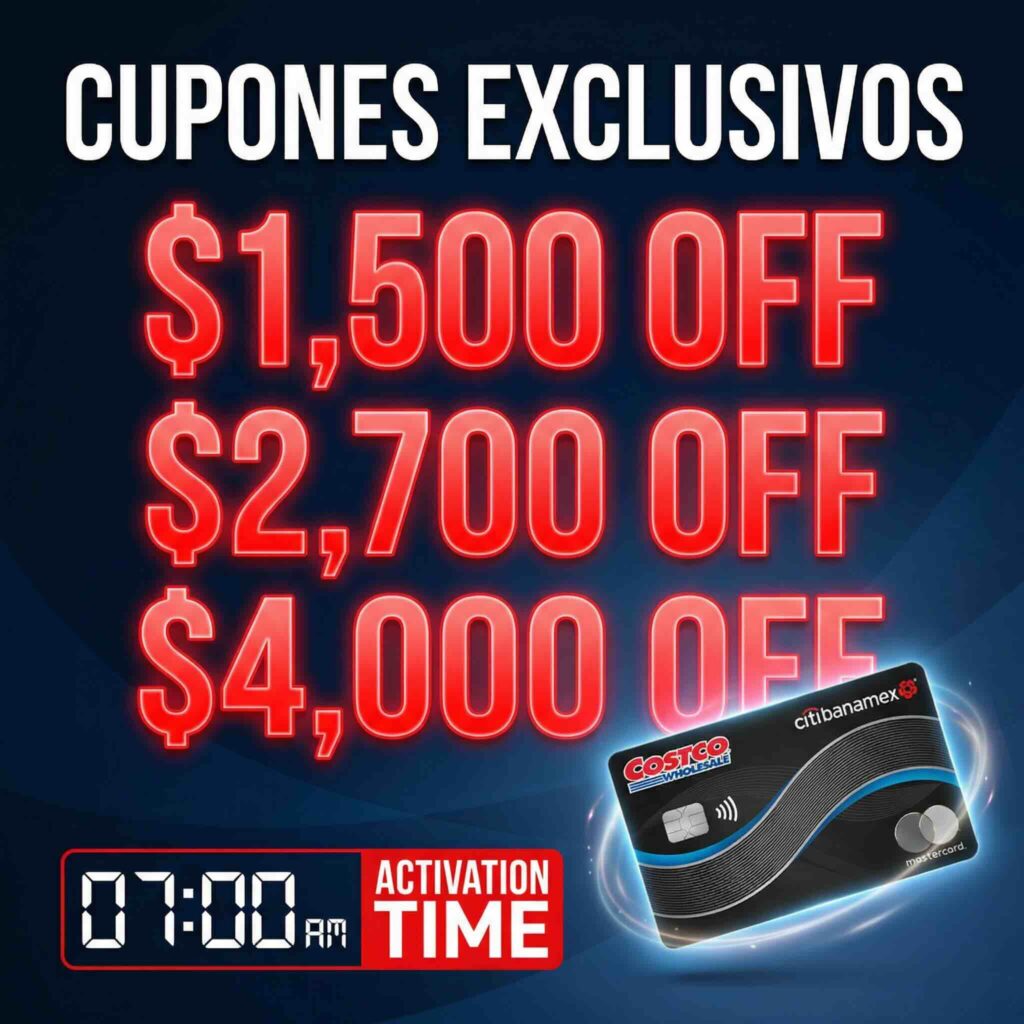 Cupones en Costco Mexico