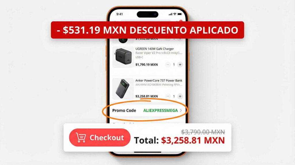 Cupones de Aliexpress especiales para Ofertas Increíbles mx