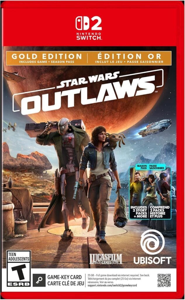 Star Wars Outlaws Gold Edition - Nintendo Switch 2