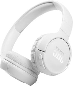 JBL Tune 510BT - Auriculares in-Ear inalámbricos con Sonido Purebass, Color Blanco