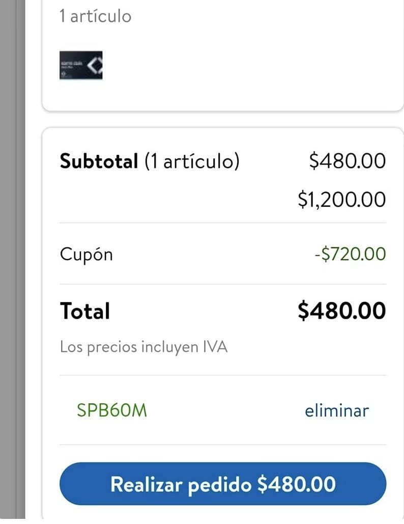 60% de descuento en la membresía Sam’s Club con cupón por tiempo limitado