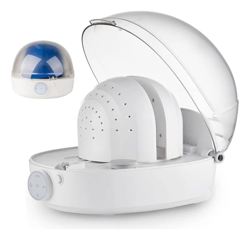 Dry Automático limpiador de gorras Maquina