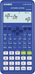 Casio Calculadora Científica Fx-82laplus 2da Edición Color Azul