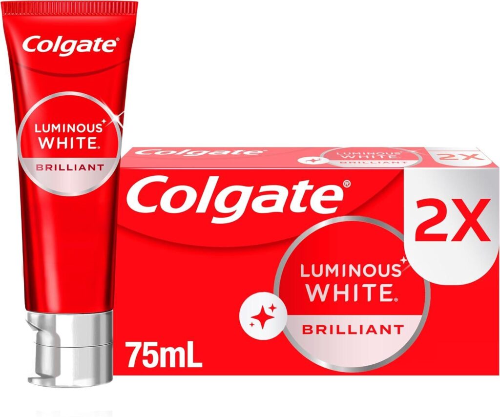 Colgate Pasta Dental Blanqueadora 2x75 ml