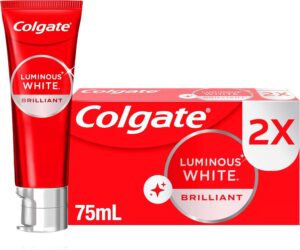 Colgate Pasta Dental Blanqueadora 2x75 ml