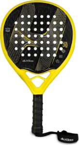 Pala de Pádel Premium con Funda, 3 Pelotas y Grip