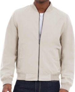 Michael Kors Lightweight Bomber Jacket, Wind and Water Resistant Chaqueta Hombre