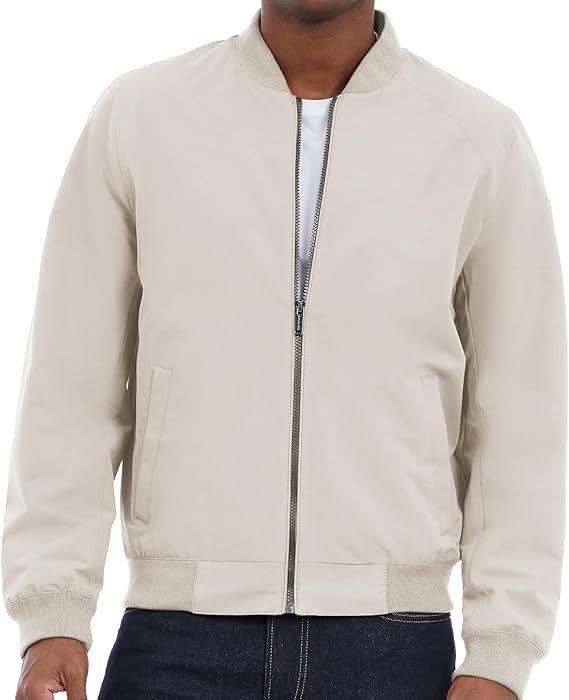 Michael Kors Lightweight Bomber Jacket, Wind and Water Resistant Chaqueta Hombre