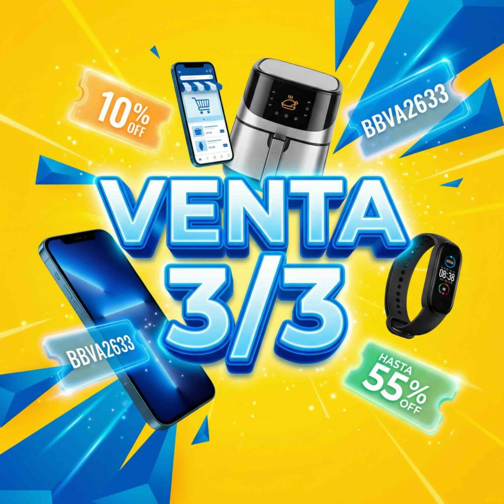 Cupones de Fechas Dobles Mercado Libre 3/3