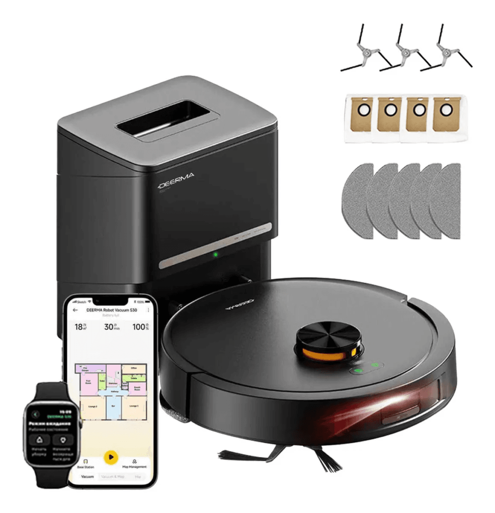 Robot aspiradora trapeadora Deerma S30