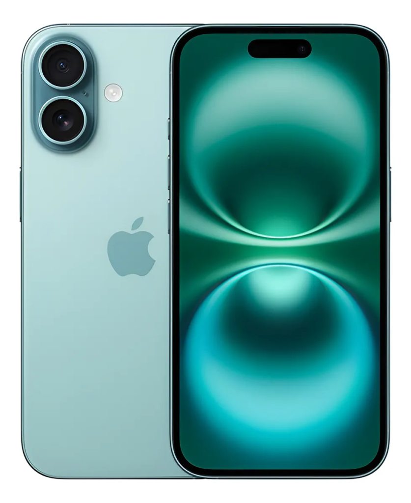 Apple iPhone 16 (128 GB) - Verde azulado