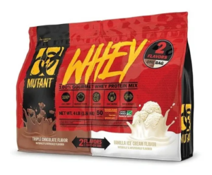 Proteina Mutant Whey Dual 4 Libras 2 Sabores 50 Servicios Sabor