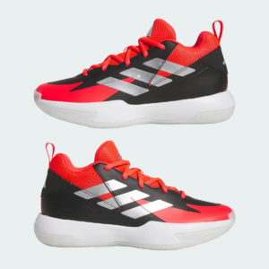 Tenis adidas Basketball Cross 'em Up Unisex Blanco Jq3895