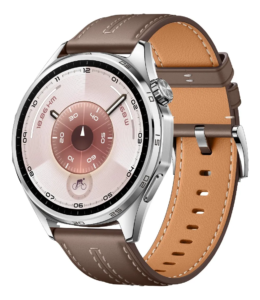 Smartwatch Huawei Watch Gt 6 46mm Correa Compuesta Cuero Plateado Compuesta Cuero Gris