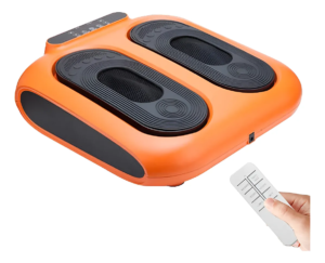 Masajeador De Pies Electrico Mejora Circulación Y Fortalece Naranja Claro