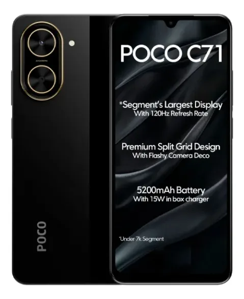 Xiaomi POCO Poco C71 Dual SIM 64 GB negro 3 GB RAM