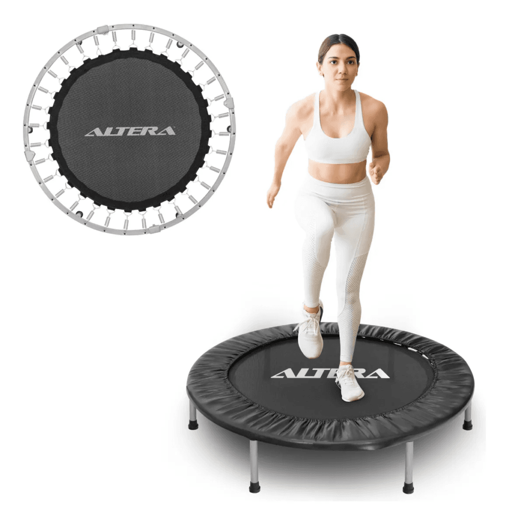 Trampolin Fitness Brincolin Aerobico Ejercicio Jumping 36 In Color Negro