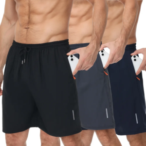 3 PCS Shorts Deportivos para Hombre