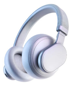 Audífonos Bluetooth 5.3 Inalámbricos Diadema Bmani T1, Sonido Hi-res, Cancelación De Ruido, 72 Horas Autonomía, Carga Rápida 10min, Micrófono, Deportes/gamer, Color Gris, Diseño Ligero Cómodo