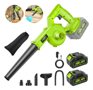 Soplador De Aire Eléctrica Aspiradora Inalámbrico Faghto 4 En 1