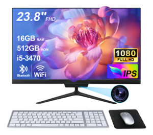 23.8''all In One Pc 16gb Ram+512gb Ssd+intel I5+cámara Nuevo