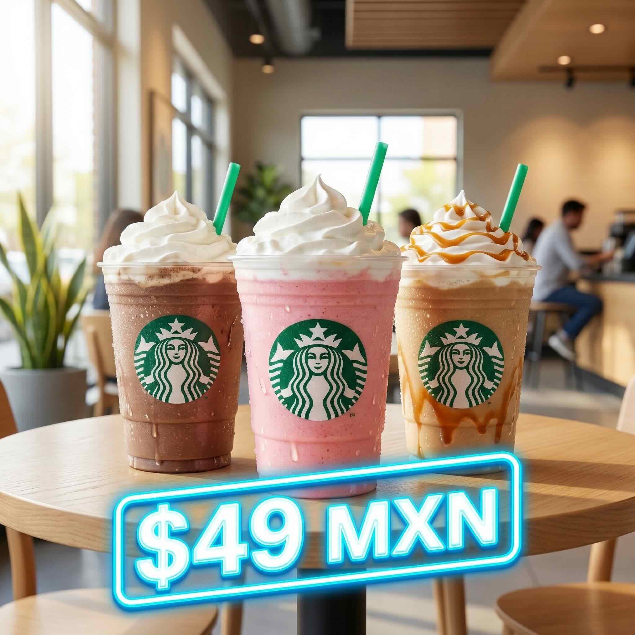 ¡Regresa la Promo! Tu Frappuccino Favorito en Starbucks por solo $49 (Marzo 2026)