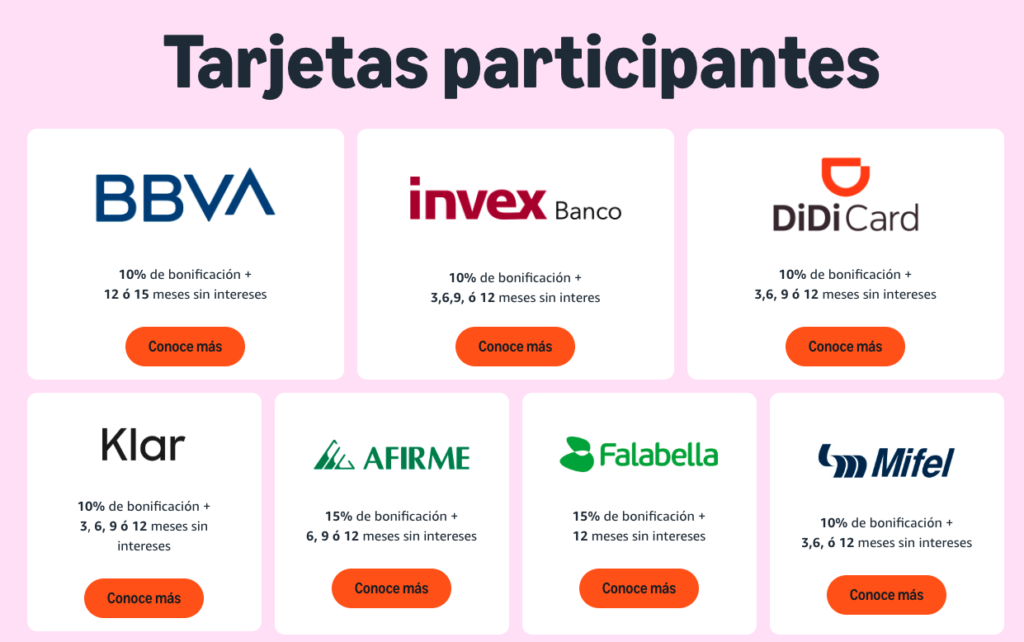 Bonificaciones Bancarias de Amazon Primavera 2026