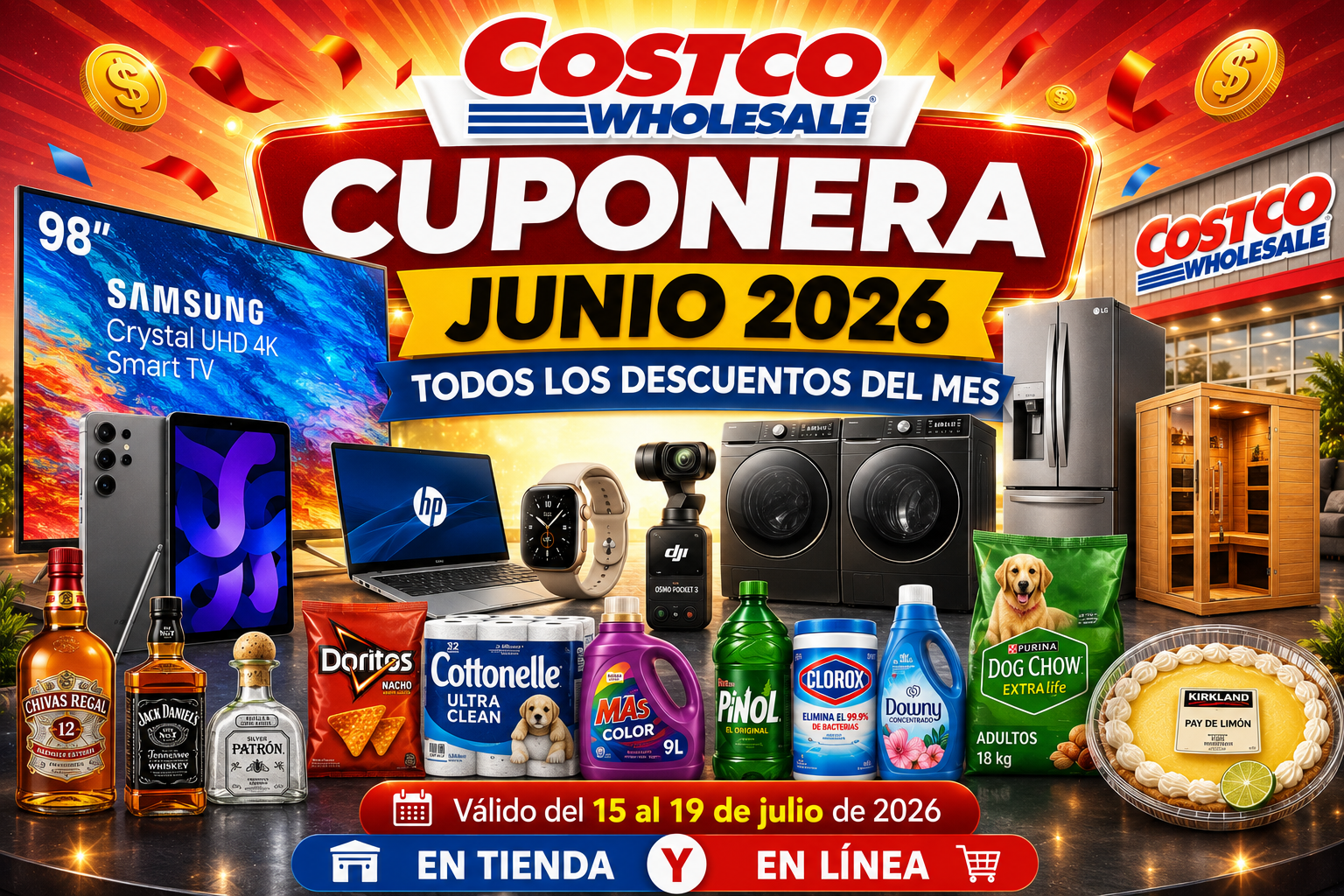 Catálogo de Cupones Costco: ¡Las Mejores Ofertas de Junio y Julio 2026!