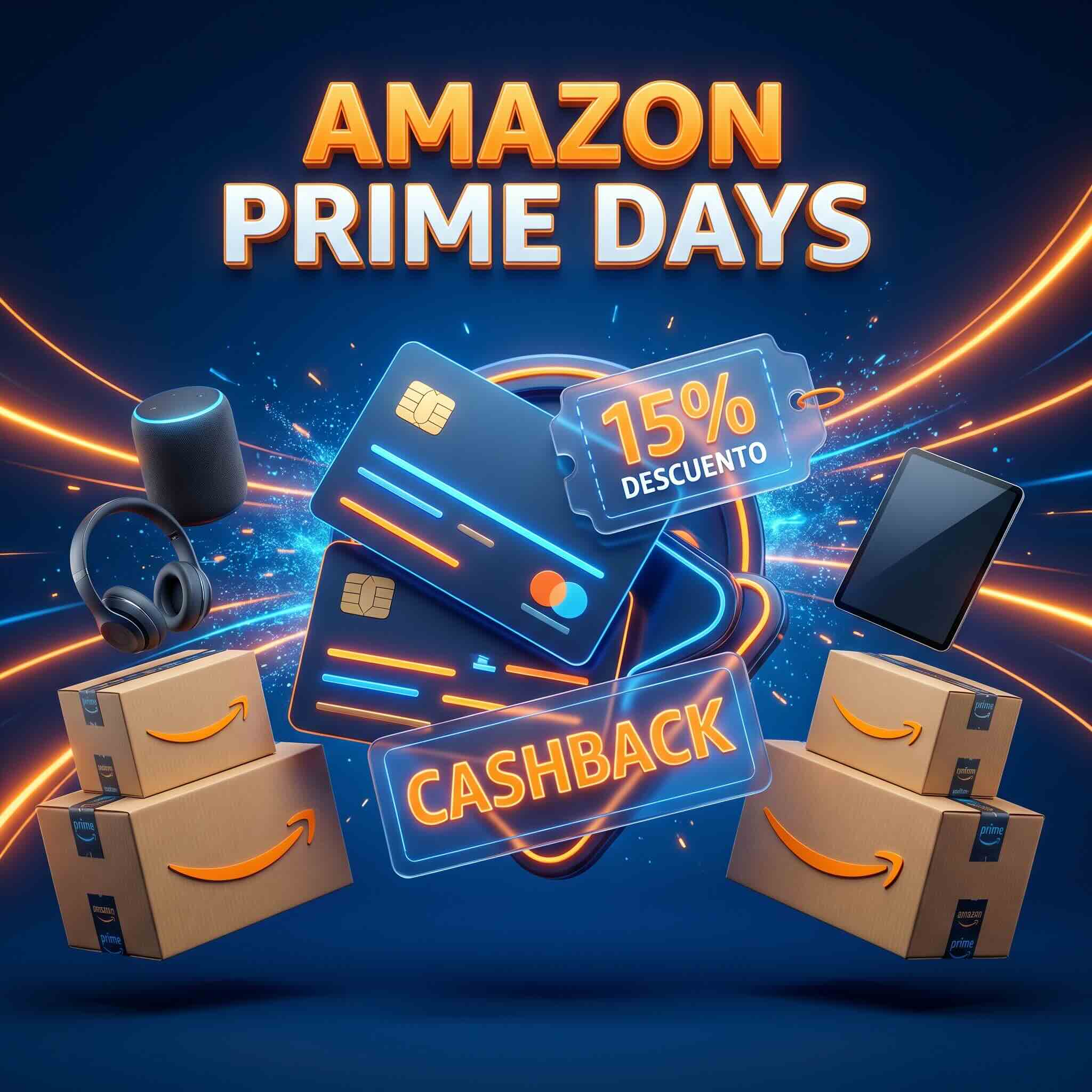 Cupones Amazon Prime Day 2026: ¡Descuentos y Bonificaciones Bancarias!