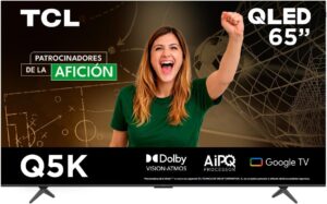 TCL Smart TV Pantalla 65" 65Q5K