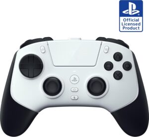 Raiju V3 Pro - Controlador inalámbrico para PlayStation (blanco)