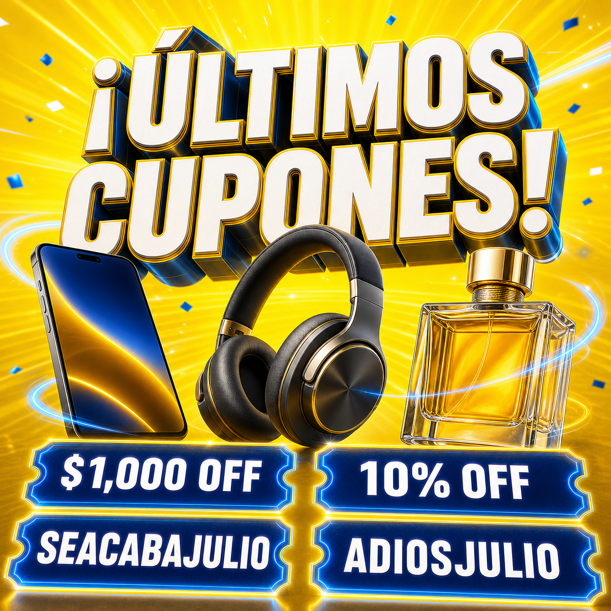 ¡Cupones Mercado Libre Hoy 29 de Julio! Cierra el Mes con hasta $1,000 OFF