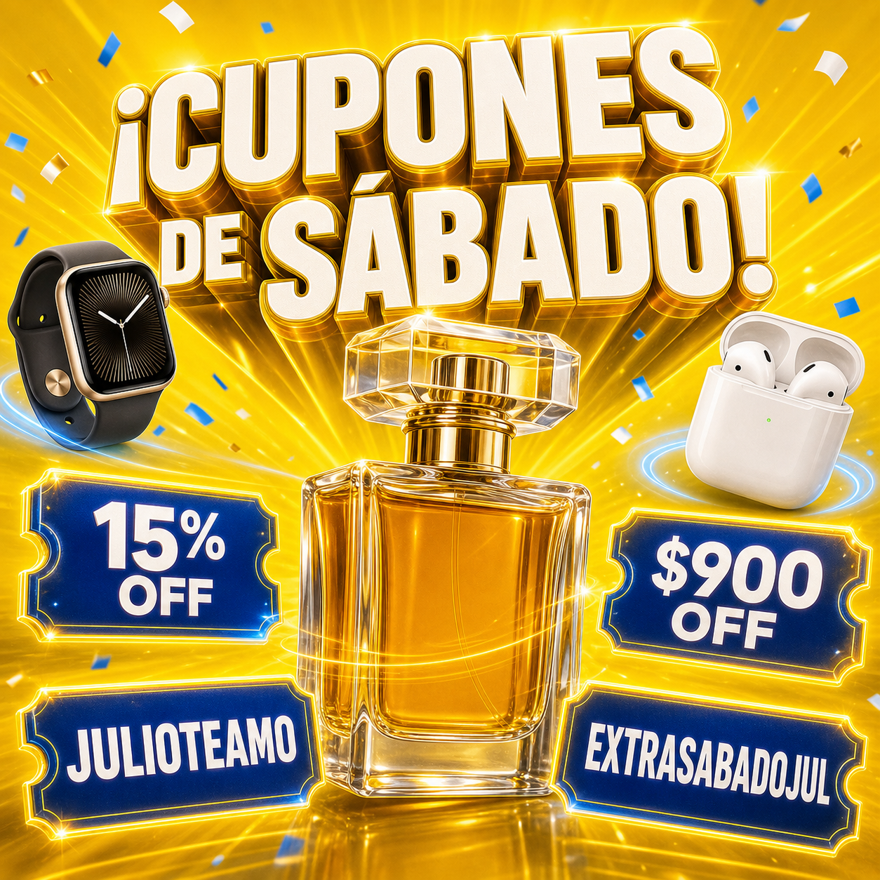 ¡Lluvia de Cupones Mercado Libre Hoy 25 de Julio! Hasta $3,000 OFF en Perfumes