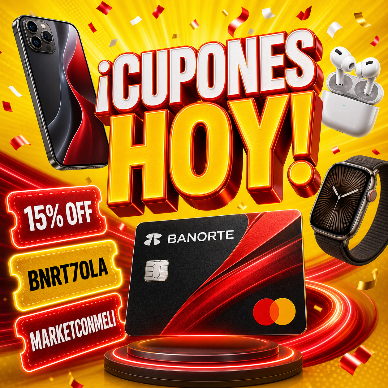 ¡Nuevos Cupones Mercado Libre Hoy 21 de Julio! 15% OFF Exclusivo con Banorte y Más